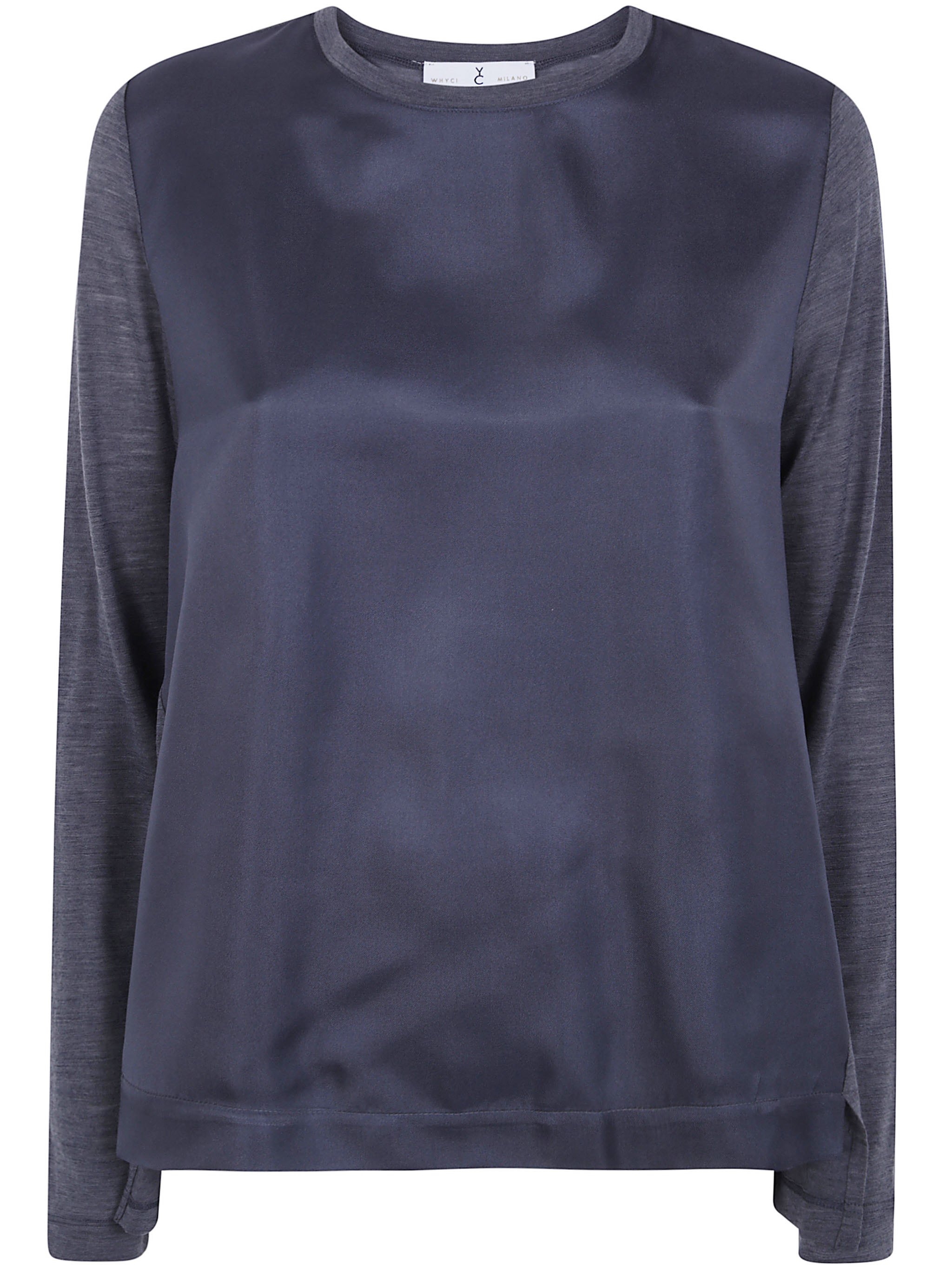 Why Ci Round Neck T-shirt In Grey