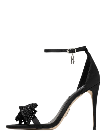 Black Leather Sandals