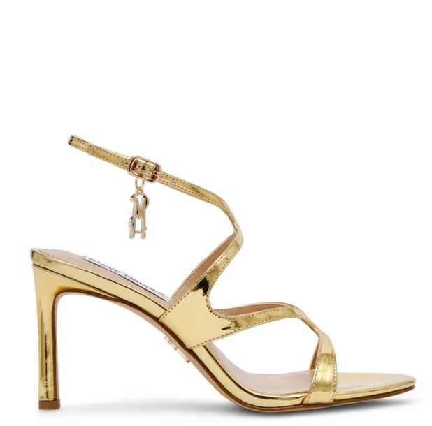 Gold Leather Sandals