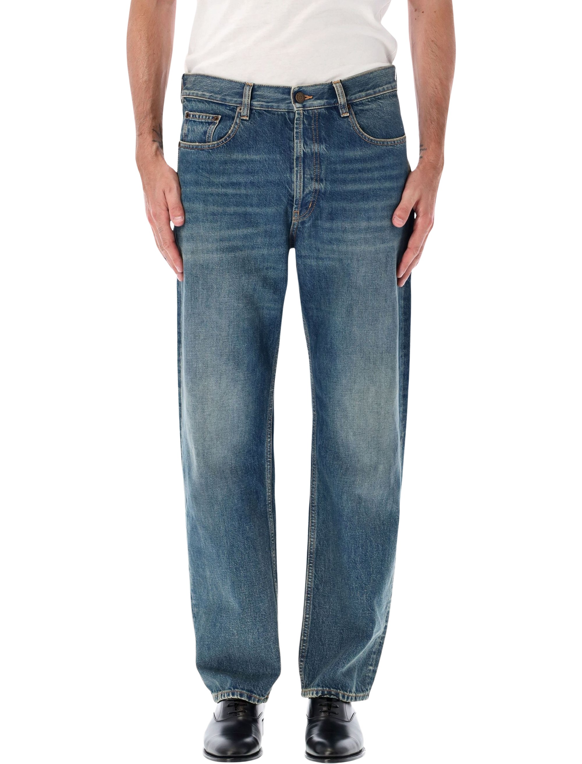 Straight Denim Jeans