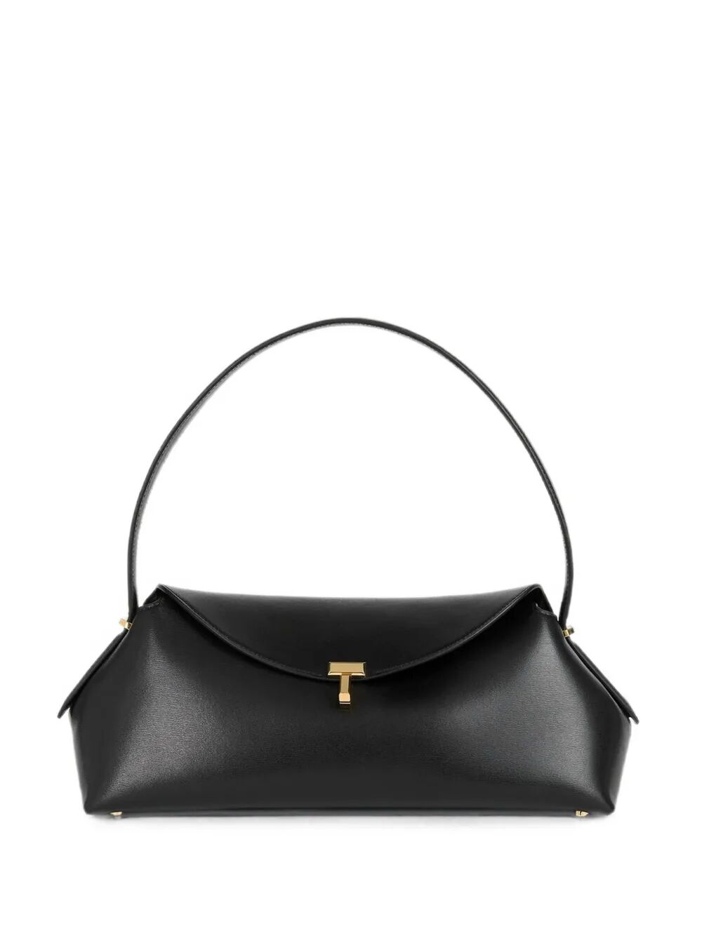 T-Lock Shoulder Bag -  - Leather - Black