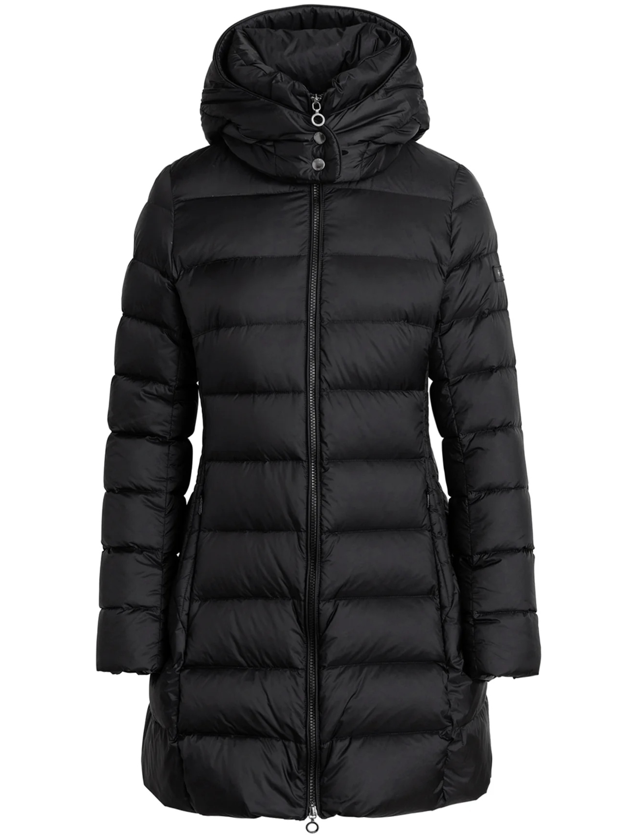 Tatras Hooded Padded Coat In Black