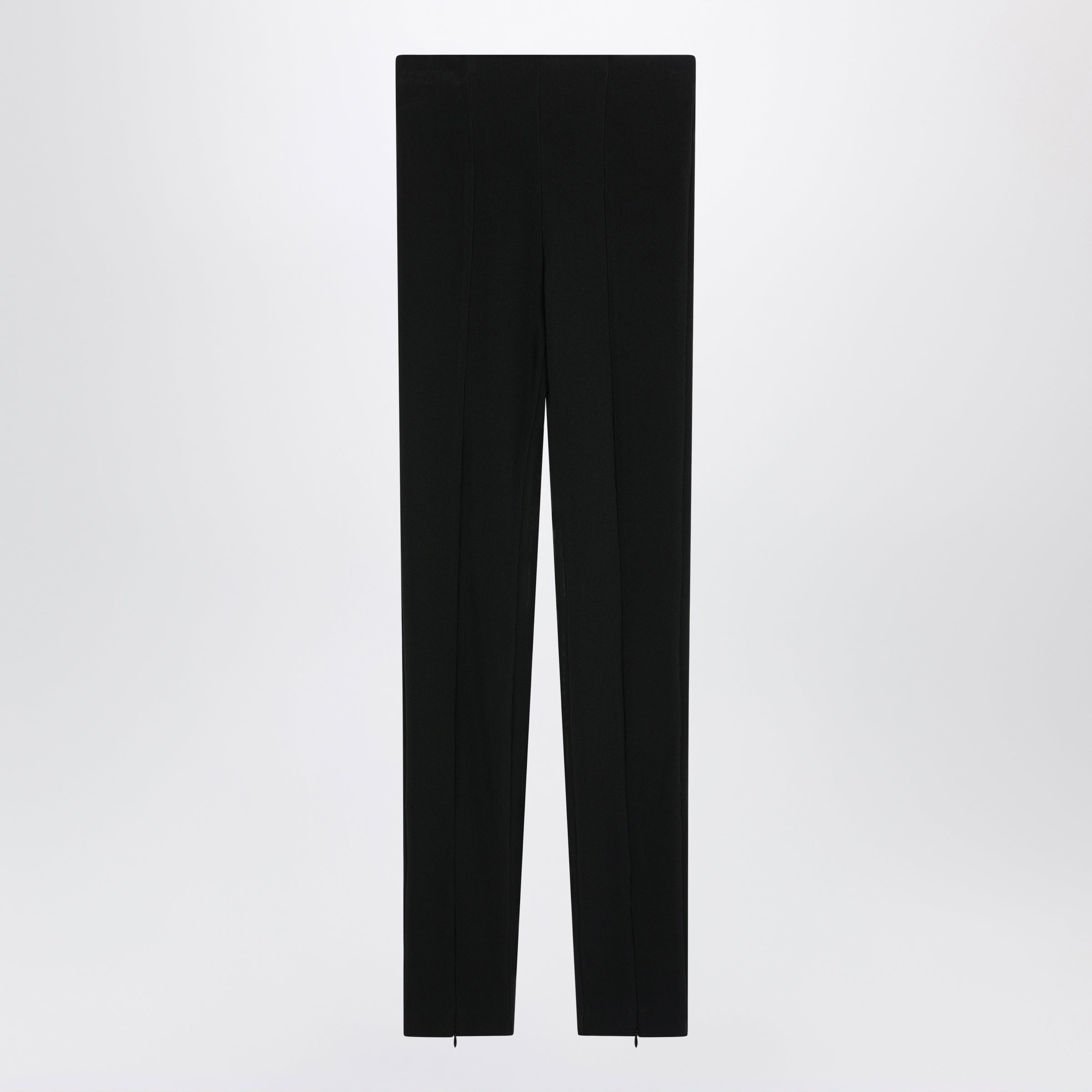 Black Leggings With Slits