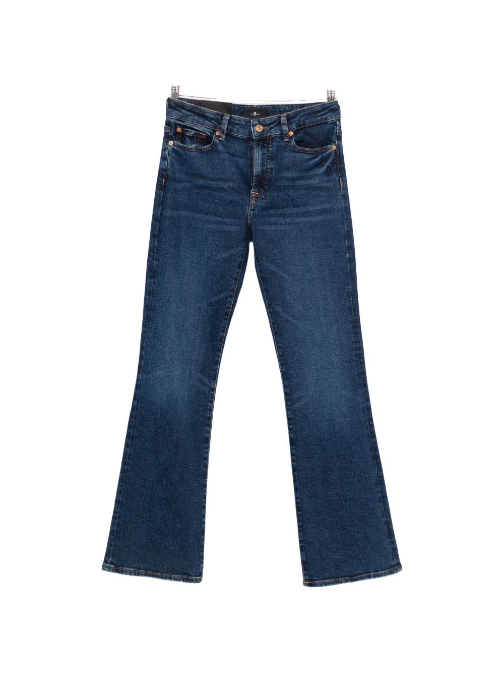 Seven The Leggy Bootcut Denim Jeans In Navy
