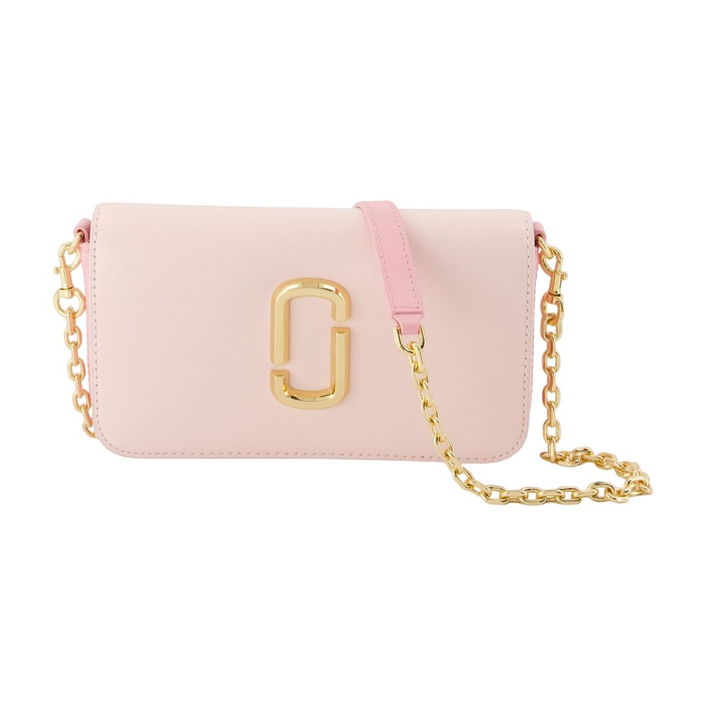 Marc Jacobs The Wallet On Chain Shoulder Bag -  - Leather - Pink