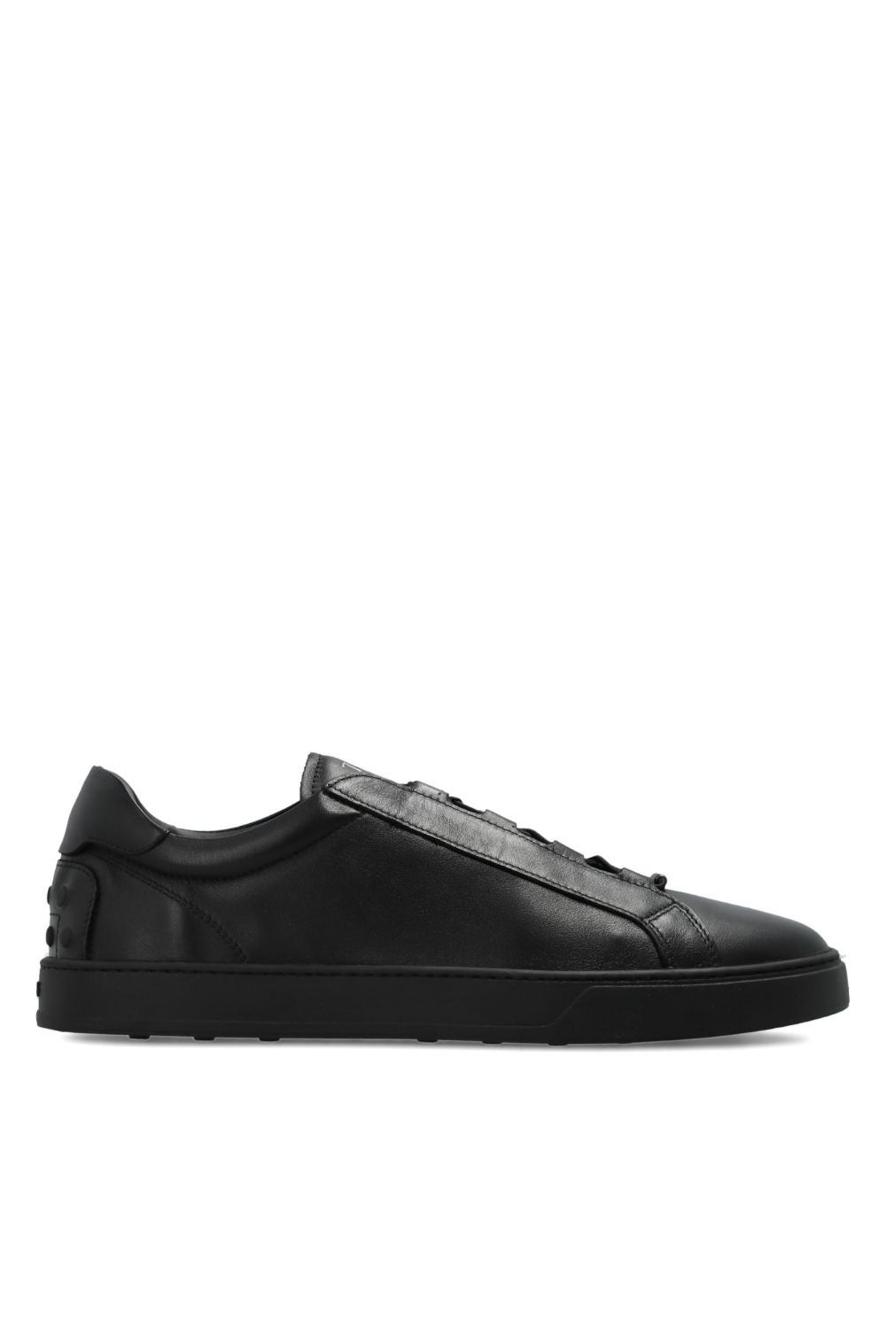 Tods Black Calfskin Shoes
