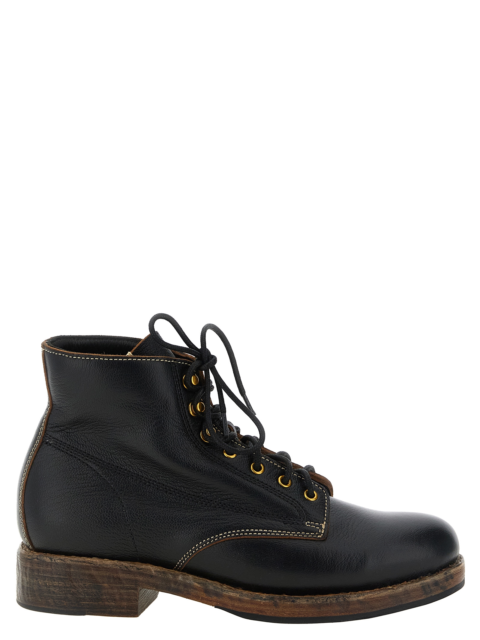 Visvim 'virgil' Ankle Boots In Black