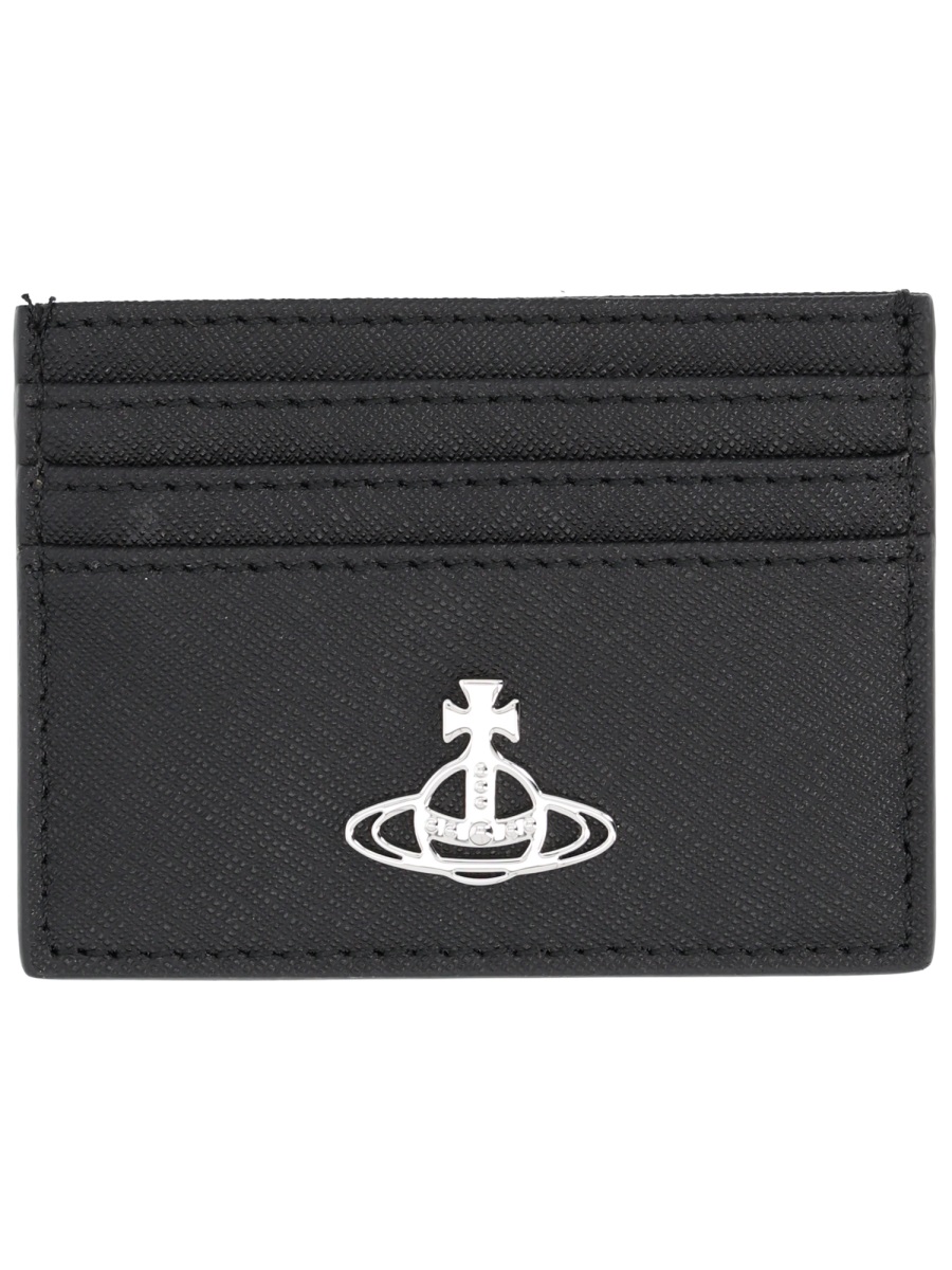 Vivienne Westwood Portacarte "flat" In Black