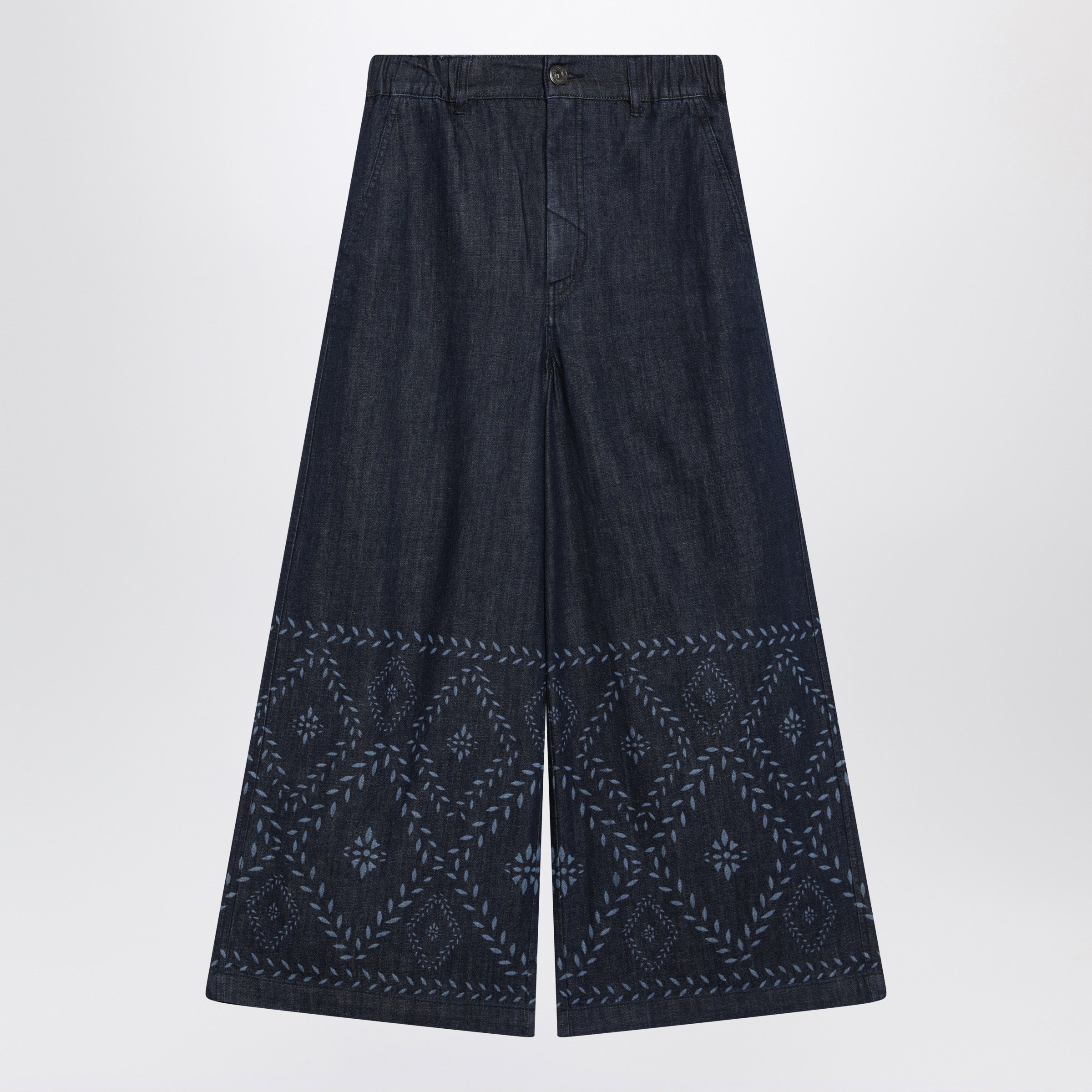 Blue Cotton Poplin Shirt