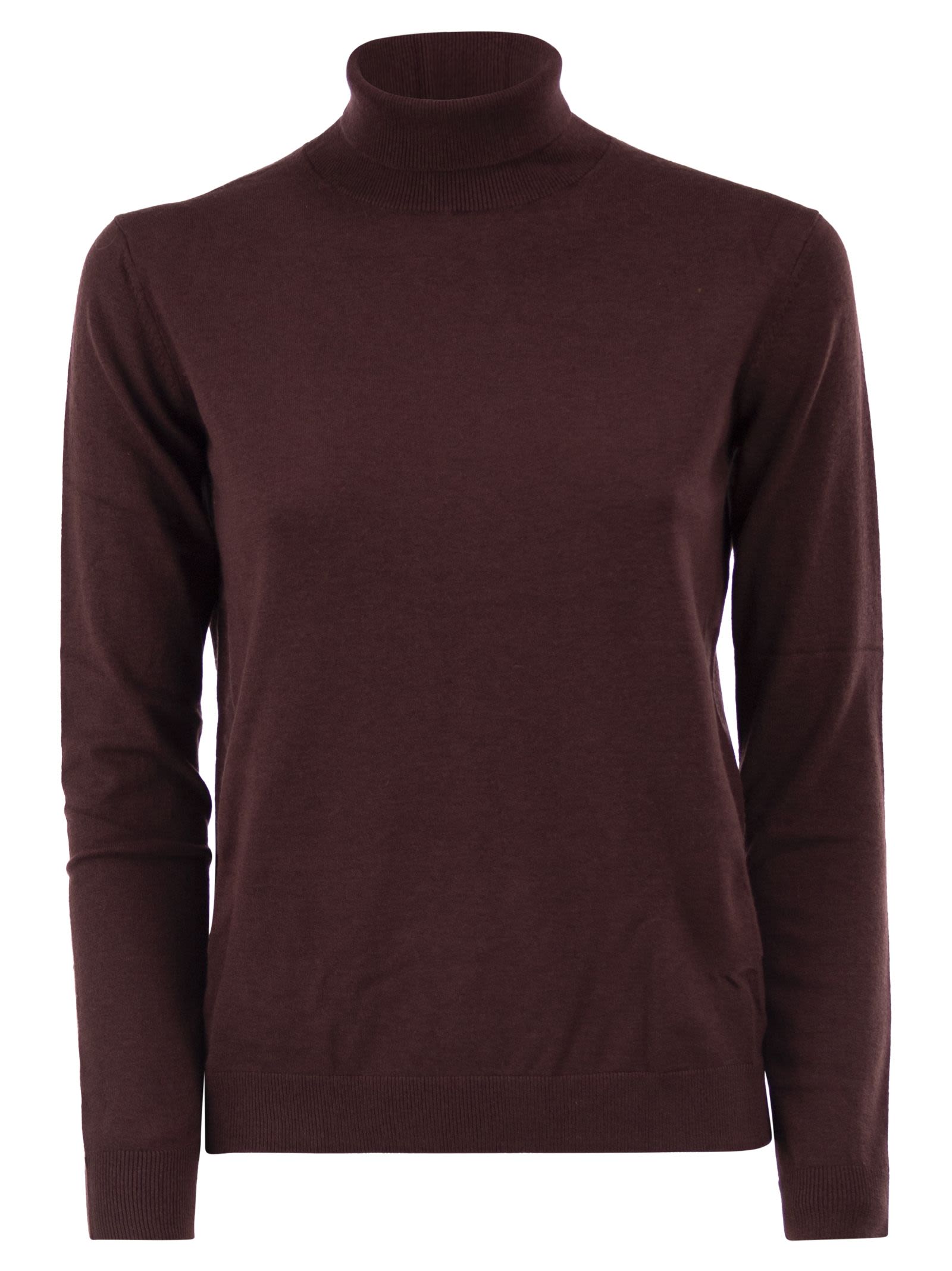 Weekend Maxmara Wkdkiku - Turtleneck In Silk And Wool Yarn