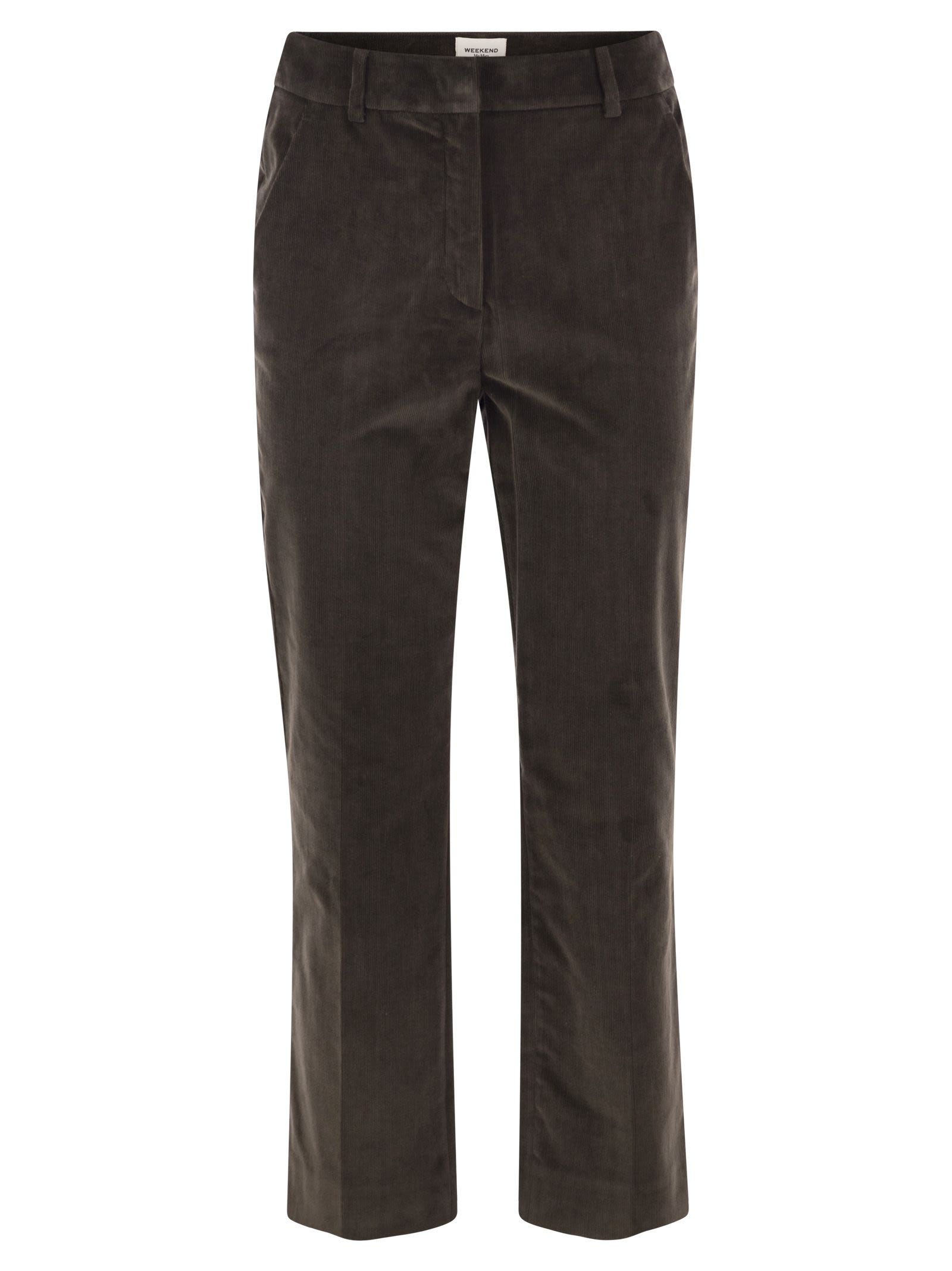 Weekend Maxmara Wkdmarruca - Cotton Velvet Trousers