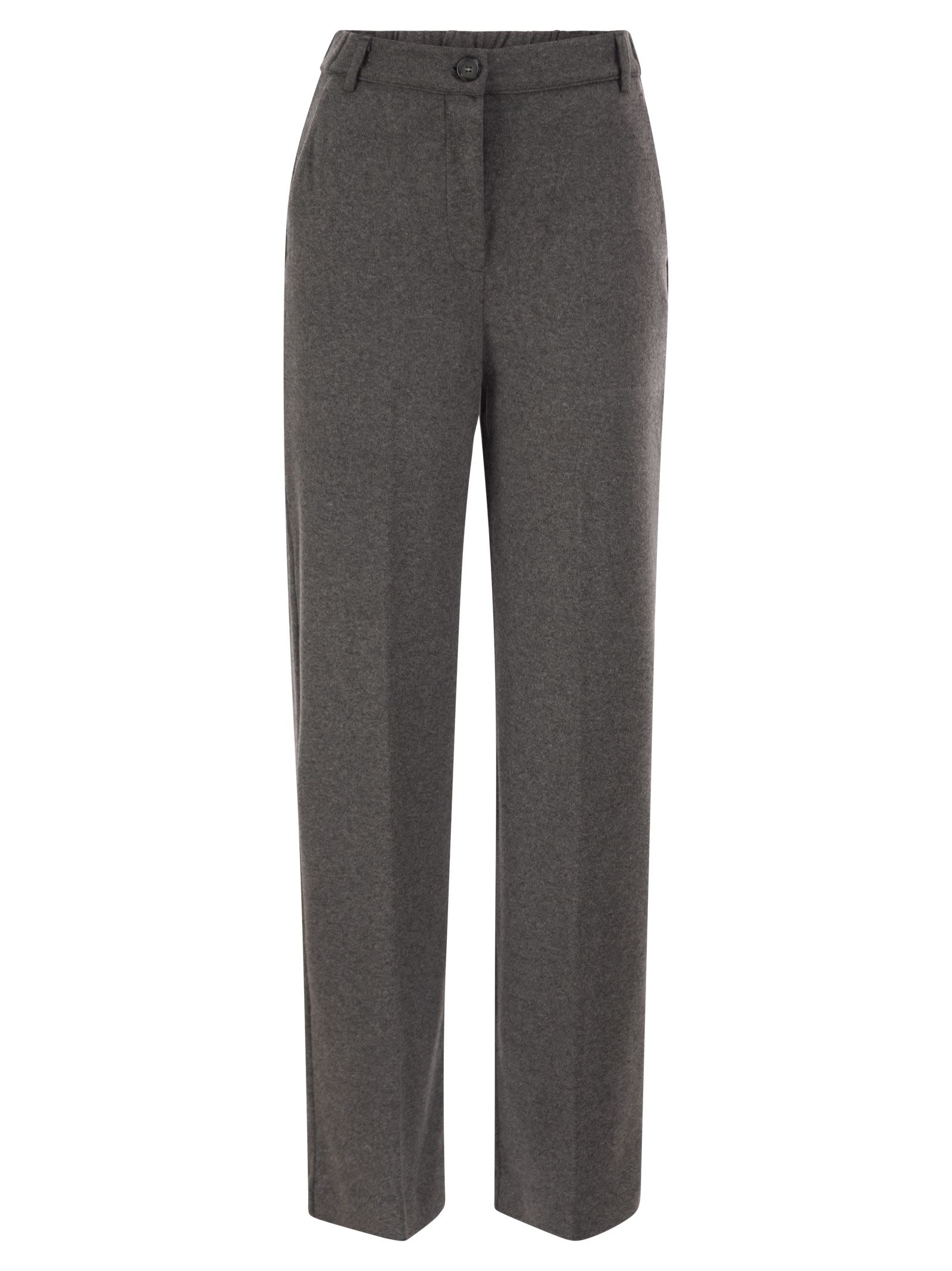 Weekend Maxmara Wkdorata - Straight-Leg Stretch Jersey Trousers