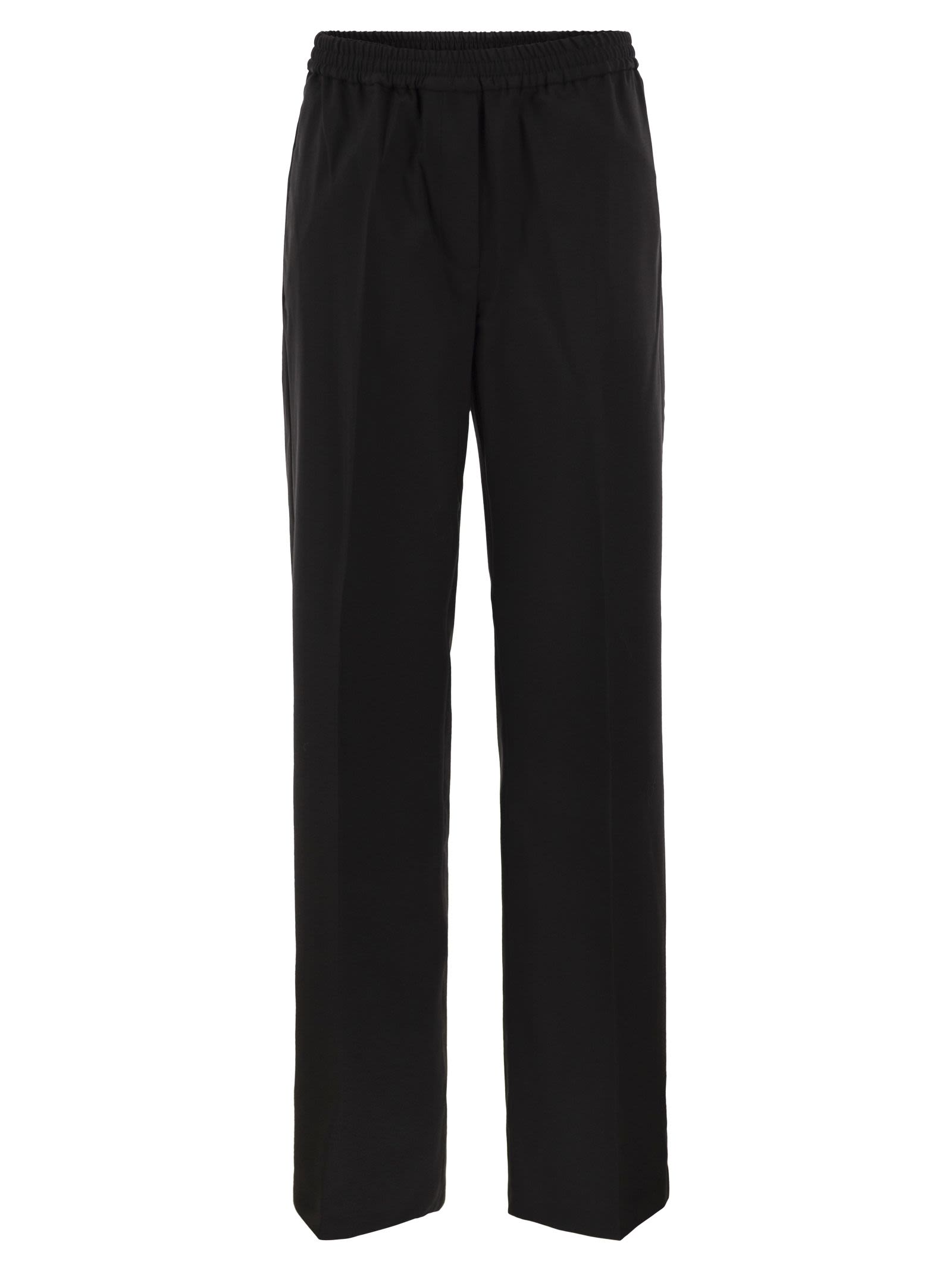 Weekend Maxmara Wkdpetra - Straight-Leg Wool-Blend Trousers