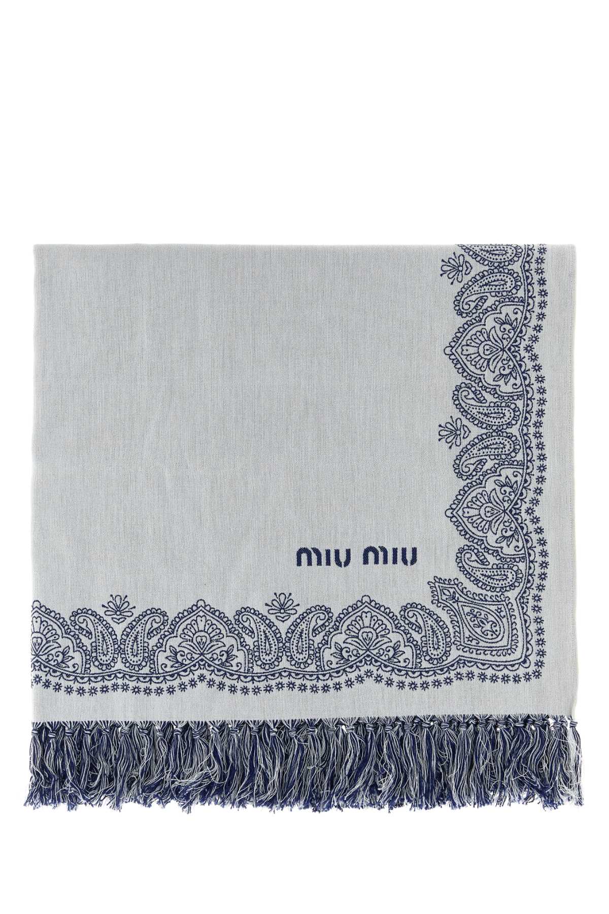 White Cotton Beach Towel