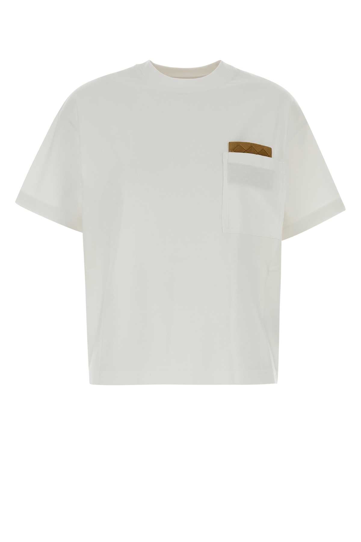Bottega Veneta White Cotton T-shirt