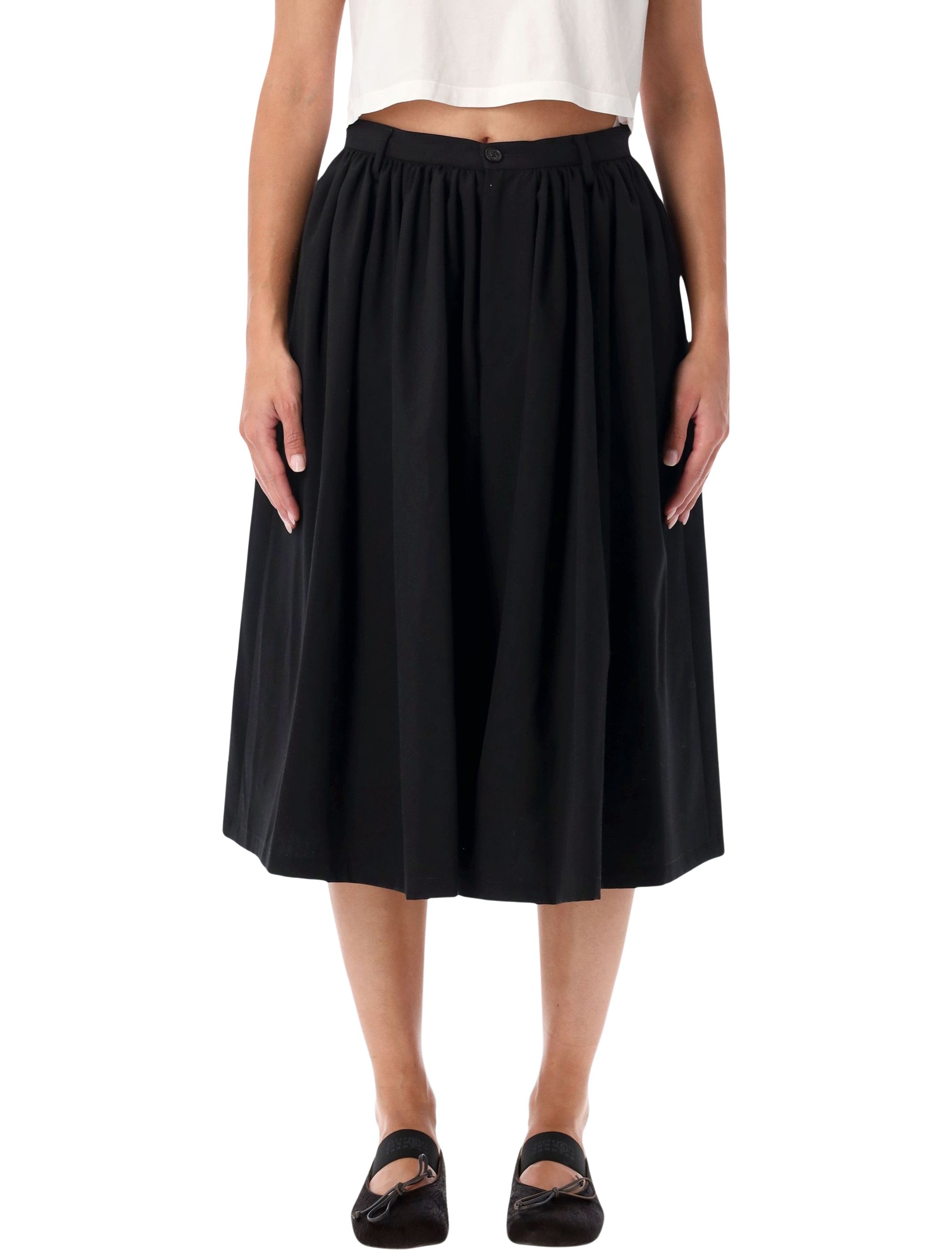 Wide Bermuda Skirt