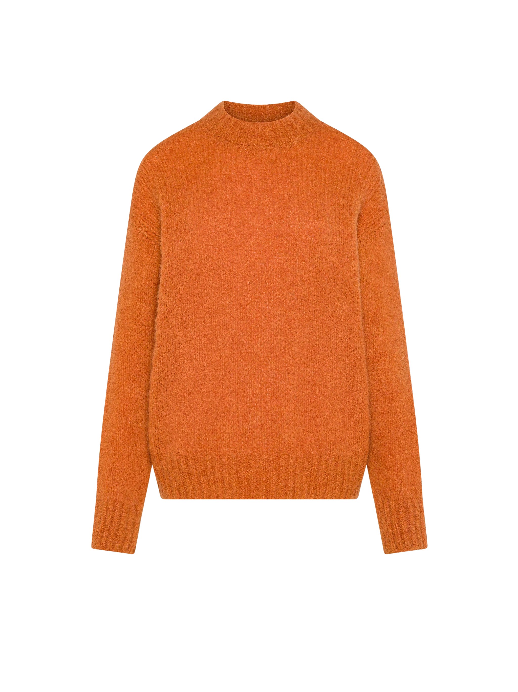 Wool And Alpaca Crewneck Sweater