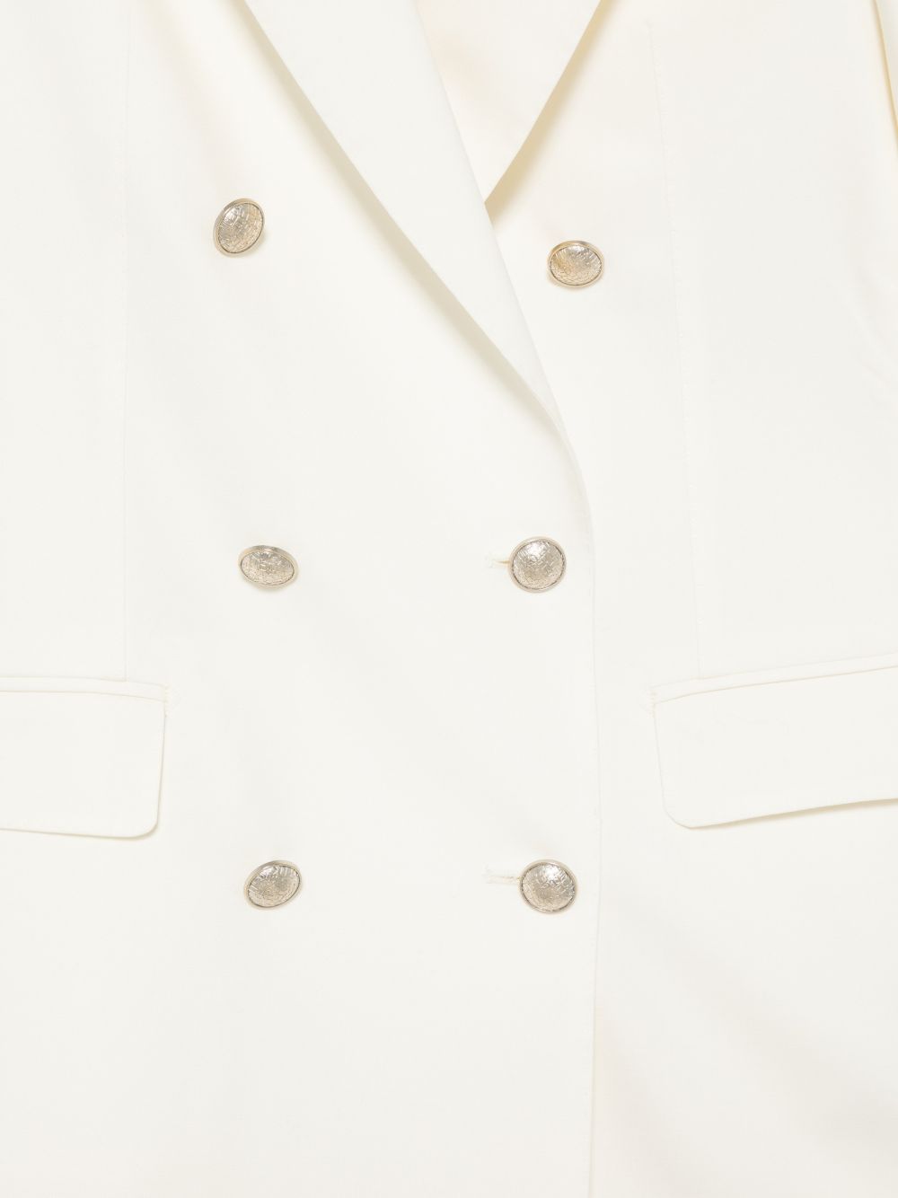 Tagliatore Wool Blend Double-breasted Suit In White