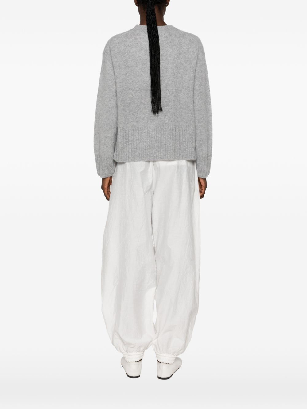 Ct Plage Wool Crewneck Sweater In Grey